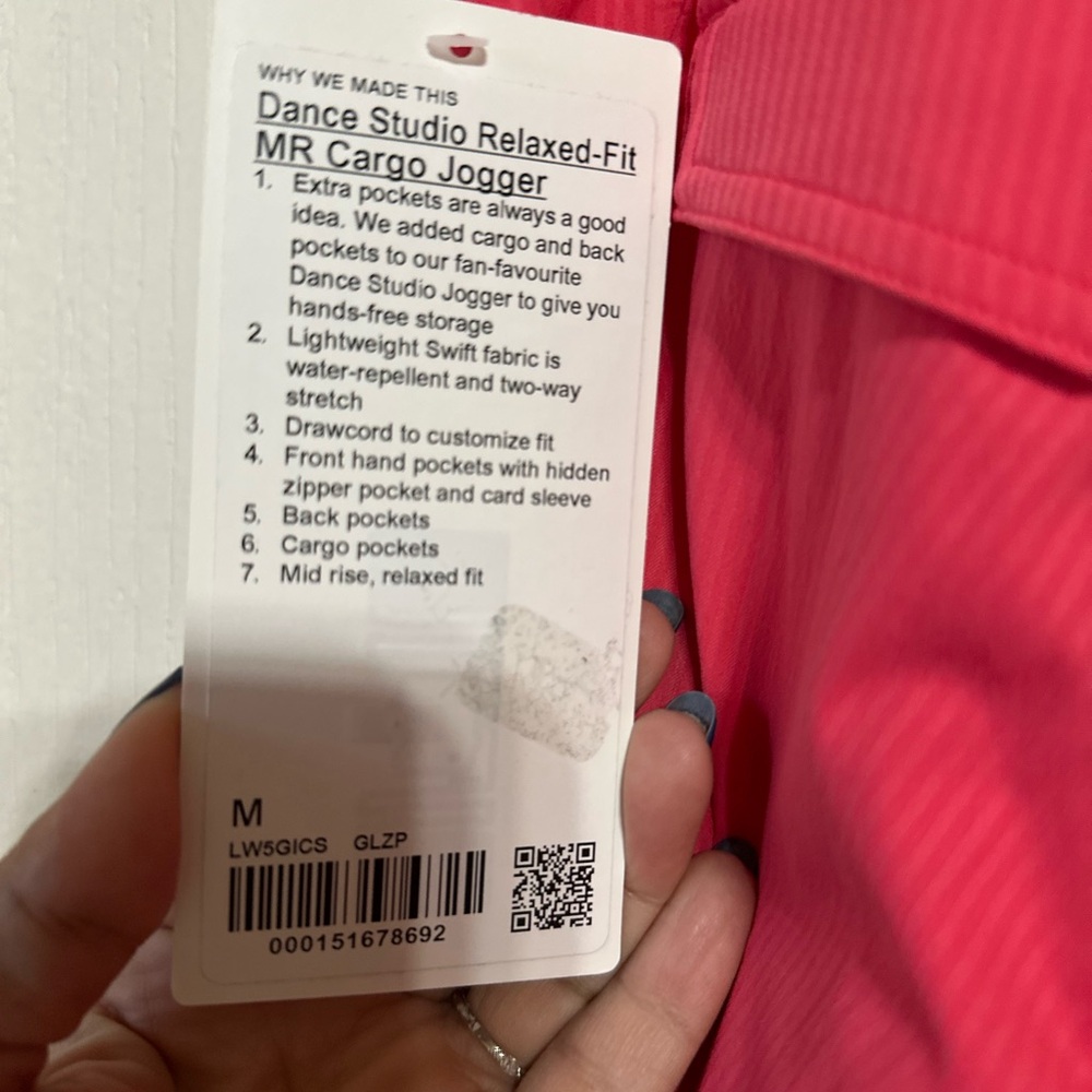 lululemon athletica Glaze Pink Cargo Joggers - Picture 6 of 7